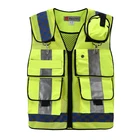 High quality china Yellow mesh vest for men and women