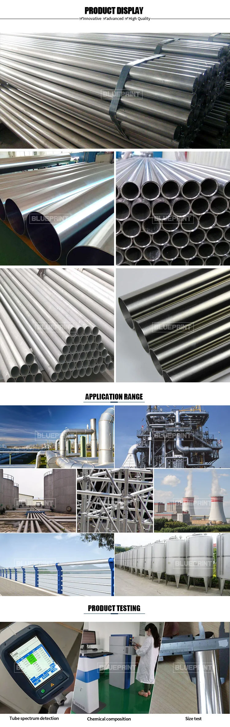 304 SS304 SUS304 stainless steel welded pipe