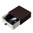Sliding type parfum essential oil packaging gift paper box belt boxes