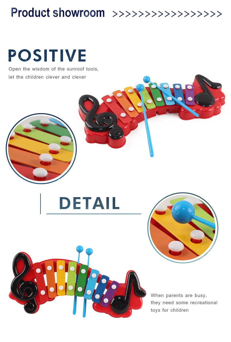 Chengji Cheap child baby musical percussion educational colorful plastic piano xylophone musical instrument toy