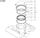 Parts HYUNKOOK YN40F00027F1 SWING BEARING FOR SK200-8 SK210D-8 SK210DLC-8 SK210LC-8 HEAVY EQUIPMENT PARTS