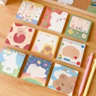 Custom Print Cartoon Personalized Sticky Memo Notes Pad For Office