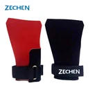 Microfibre leather gymnastics fingerless hand grips for cross fit