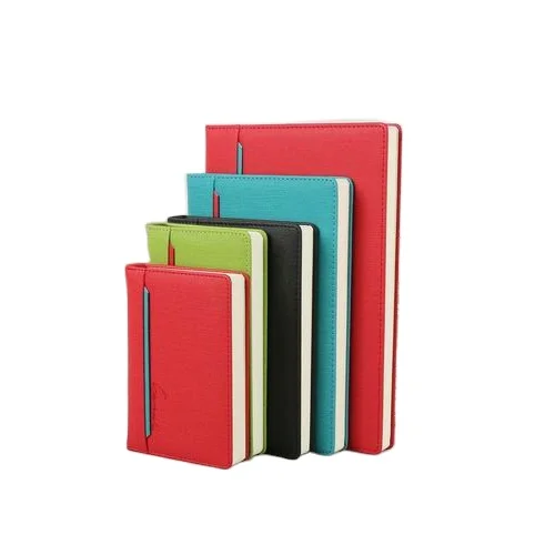 Elegant Soft Leather Notebook With Leather Notebook Cover