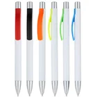 Promotional matt colored or rubber coating finishing barrel Metal Ball Pen AL-18603 with custom logo