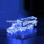 Wholesale clear crystal truck car model