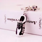 World Cup sneaker keychain shoe keychain with Crystal
