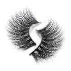Fake Mink Mink 100% Mink Eyelashes Eyelash Vendors 3D 5D Fake Eyelashes 100% Mink Eyelashes 2