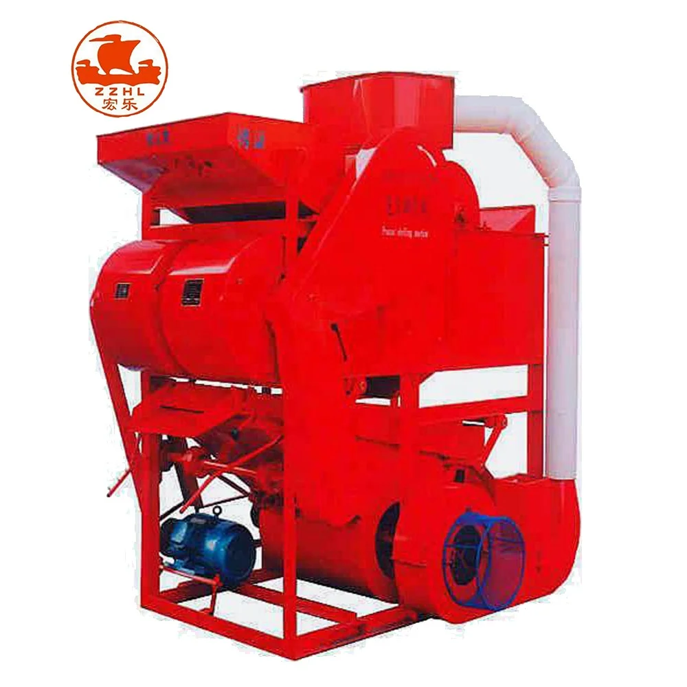 High Quality Groundnut Peanut Shelling Machine with Engine Core Component manufacture
