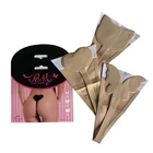 Women's C-String Thongs Seamless Disposable Adhesive Sexy Panty Peach Heart-shaped Underwear
