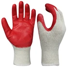Hand Hand Gloves Wholesale Cotton Latex Coated Hand Gloves For Industrial Use