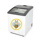2020 New Design Commercial Gelato Ice Cream Fridge Mini Chest Ice Cream Display Showcase Refrigerator Freezer