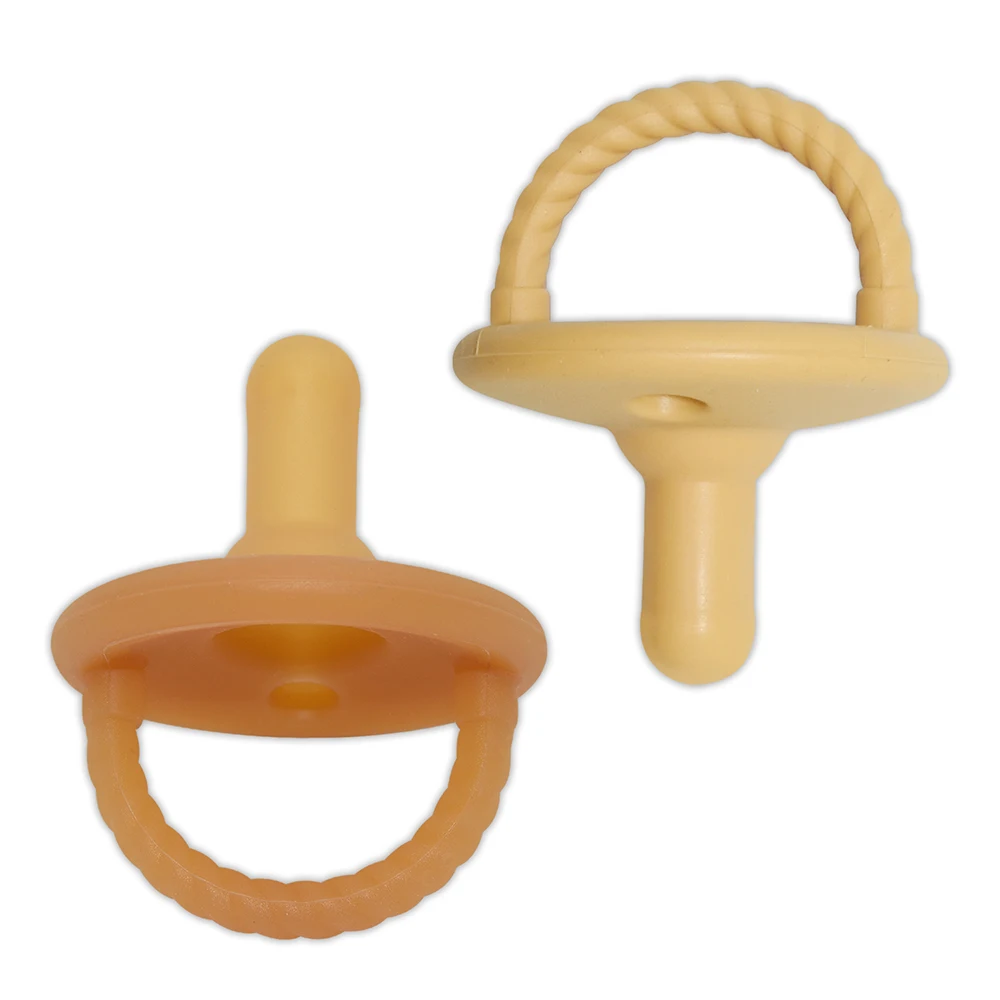 BHD BPA Free Nontoxic Eco-friendly Silicone Baby Pacifier Soother Nipple for Toddlers Wholesale Infant Teething Toy 3-24 Months details