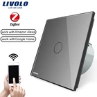 Livolo Zigbee eu socket relay remote touch switch for google home,Alexa