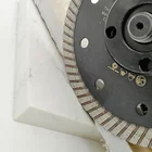 diatool 125mm Hot pressed Ultra-thin Turbo Diamond Circular Saw Blade Cutting disc for Tile Porcelain Granite