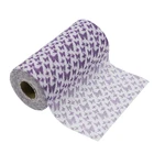 Microfiber Disposable Non-woven Microfiber Cleaning Cloth Paper Towel In Roll