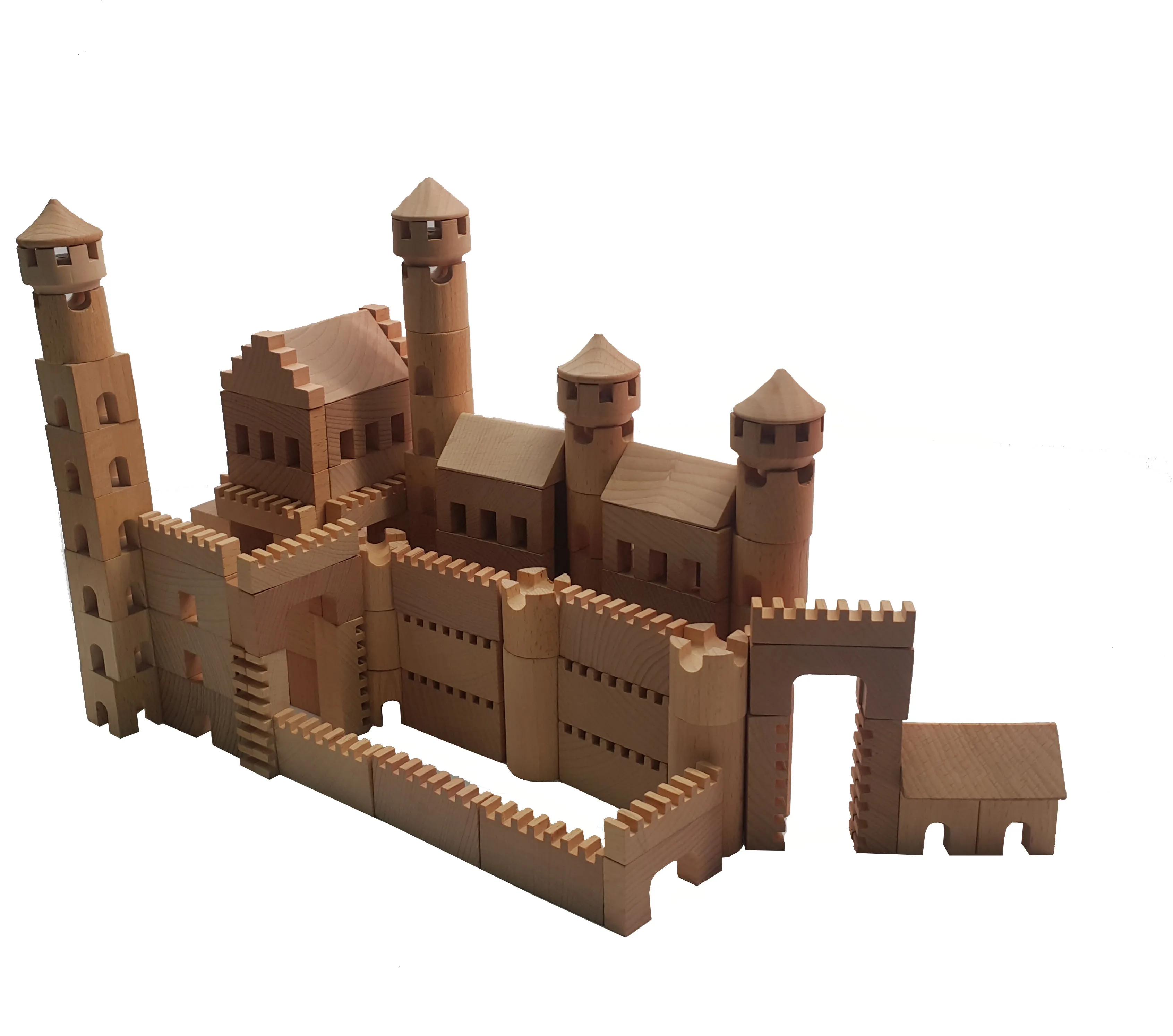 big wooden building blocks