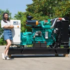 Diesel Generator Set Powered By Cummins Engine Open Type 50hz 100KW Diesel Generator Set