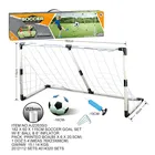 Plastic pvc soccer goal outdoor games for kids outdoor toys