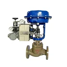 2 inch Air Modulating Valve Cast Steel ANSI Flange 150LB Pneumatic Control Valve Spring Closed