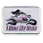 2020 Latest Design Customized Logo Iron On Patches Embroidery Biker Printed Patches