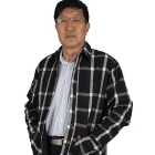 China Factory Supplier Good Quality Oem Customized Fashion Long Sleeve Casual Shirt Plaid For Men