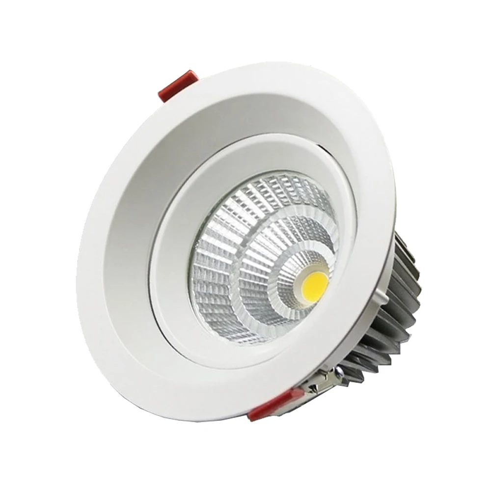 2.5 inch 6W LED Die-casting Downlight COB cutout 75mm 10w 3inch 90mm cutout low glare down light