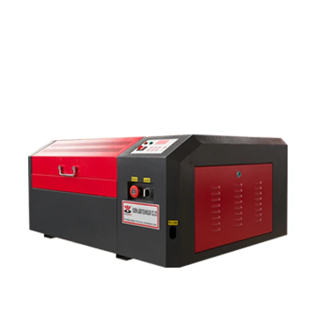 Usine petit bureau mini laser machine de découpe prix 4040 40W 60W pour acrylique cuir bois verre cristal