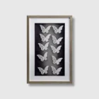 Luxury home decoration craft butterfly shadow box wall art for decorative wall hanging art and craft