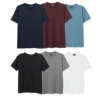 round neck blank t-shirt cotton printing t-shirt
