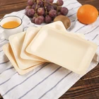 Disposable Wooden Plates Wooden Disposable Wooden Plates Eco-friendly Natural Disposable Wooden Plates Biodegradable
