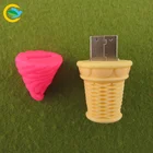 Personalized customization USB flash drive 16gb 32gb 64gb 3D A bird shaped Soft PVC 2D USB flash 3.0 2.0
