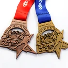 Award Medalion Factory Price Zinc Alloy Stickers Award Gymnastics Medal Medalion