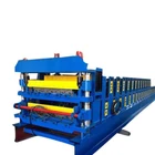 Double Layers Metal Roll Forming Machine/corrugated Tile Sheet/corrugated Roof Machine