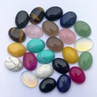 Cabochon Loos Gemstone Howlite Stone Oval Cabochon White Turquoise Stone Cabochon