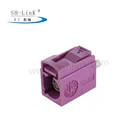 car FAKRA right angle female honda connectors for cables