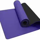 Factory Cheap Thick Eco Friendly Fitness Foldable Travel Home Gym Exercise TPE Yoga Mat