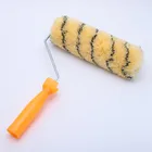 Wholesale industrial tools 4 inch custom size painting wall plastic handle paint foam roller