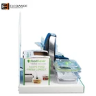 Custom PVC And Acrylic Foodsaver Fresh Counter Display With Lighting & 3D Graphic