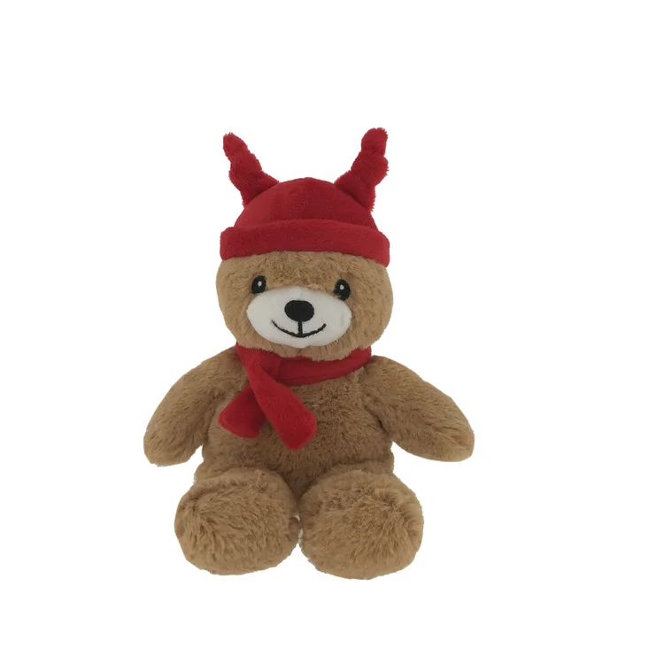 new christmas teddy bear ornament super soft teddy bear with