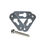 Manufacturer 16*4*60MM Steel Zinc-plated Li-ko Metal Bed Fitting with Screw