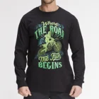 Apparel Long Sleeve Tshirts Apparel Men Embroided Logo Customize Graphic T Shirts Custom Fitness O Neck T Shirts For Man