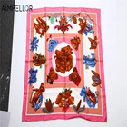 Amazon Brand Aimpellor Screen Printing Fashion Women OEM Designer Scarves Shawls