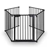 Hot Sale Baby Product Top Quality Metal Custom Safety Extra Wide Pet And Baby Barrier