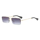 DING CHENG 2019 coloured new fashion sunglasses mirror Men Women Retro Metal Frame lens sunglasses