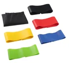 Women Men Legs Strength Training Latex Resistance Band Fitness Hip Circle Elastic Booty Resistance Band
