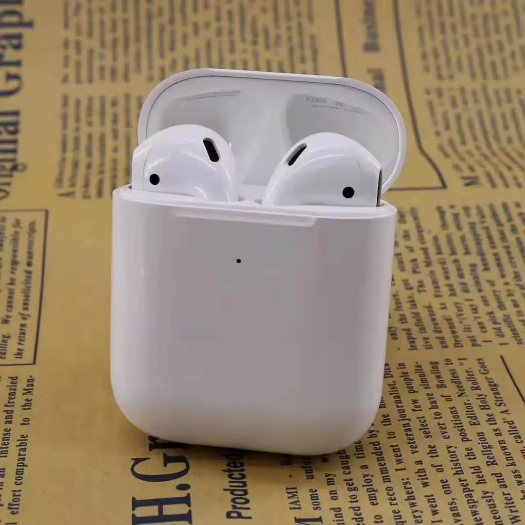 For apple earbuds wireless earphones For 1:1air second Generation pod2 stereo With wireless charging for iPhone - ANKUX.COM