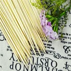 Food Grade Disposable BBQ Bamboo Skewer Chopsticks in Bulk 40cm Long Bamboo Sticks