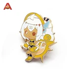 Hard Enamel Pin Lapel Pins China Manufacturer Custom High Quality Cartoon Anime Rose Gold Hard Enamel Lapel Pin