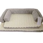 Manufacturer warm soft luxury cute dog pet bed sofa
